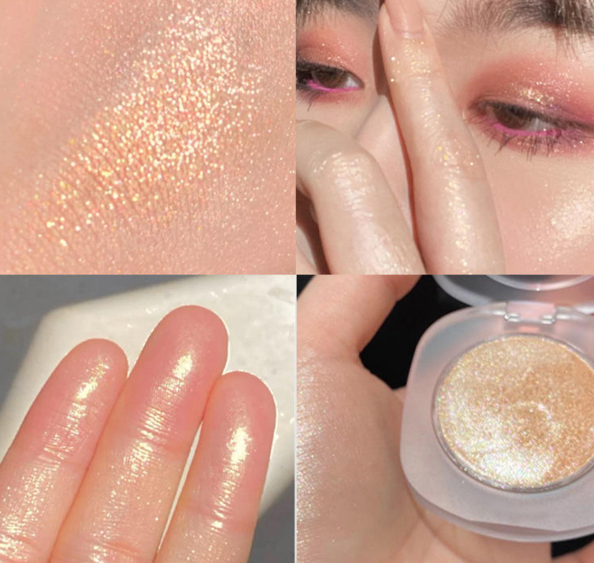 4 Color Vegan Shimmer Makeup
